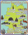 Germany Map Tourist Attractions - ToursMaps.com