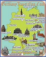 Germany Map Tourist Attractions - ToursMaps.com