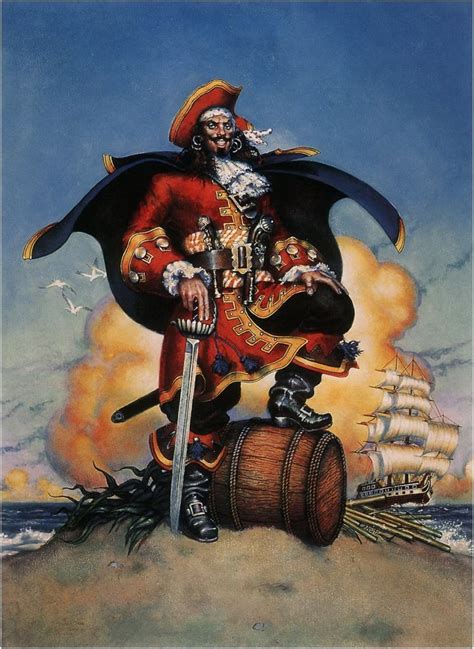 Don Maitz Famous Pirates Pirates Pirate Art