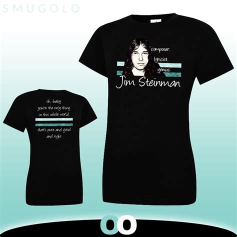 Jim Steinman Pure And Good And Right Ladies Crew Neck T Shirt