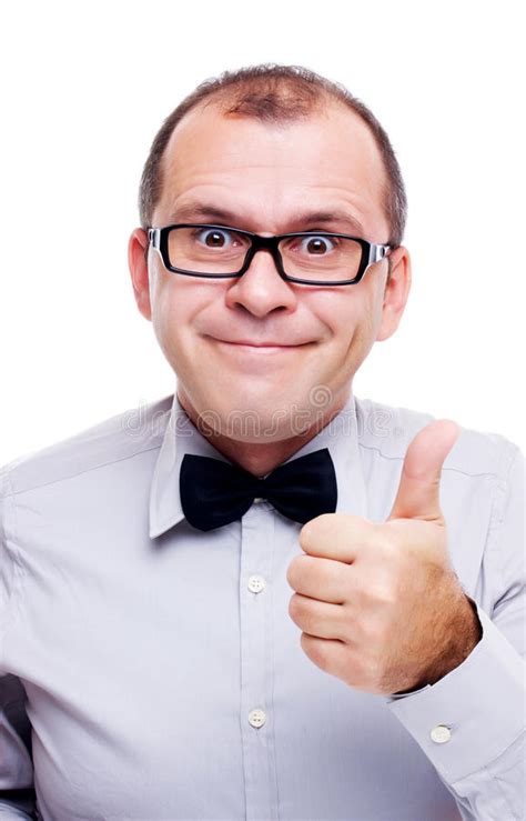 Funny Businessman With Swimming Goggles Stock Photo Image Of White