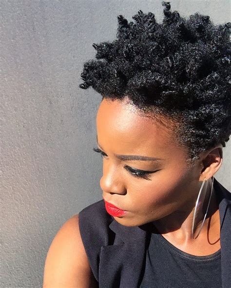 Tapered Cut Hairstyles For C Natural Hair The Glamorous Gleam