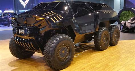 Devel Has Created An Insane Six Wheeled Concept To Rival Mercs 6x6