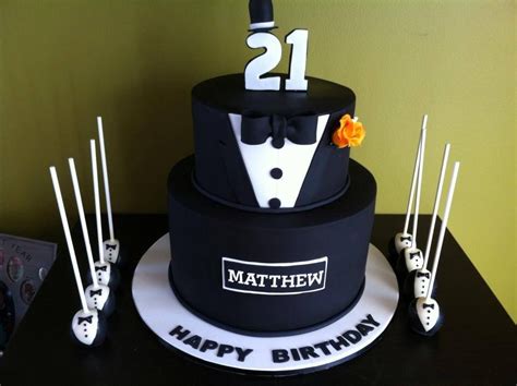 Black and silver 21st birthday cake mel s amazing cakes. Youngmenheaven: 21st Birthday Cake Ideas For Males