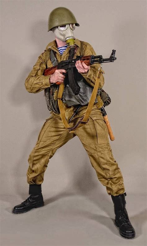 Military Uniform Soviet Soldiers Afganka 01 By Mazuskarl On