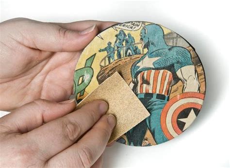 Your Superhero Dad Will Love These Comic Book Coasters Orange County