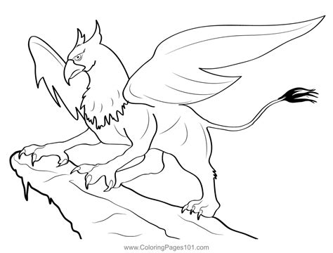 Griffin 2 Coloring Page For Kids Free Griffins Printable Coloring