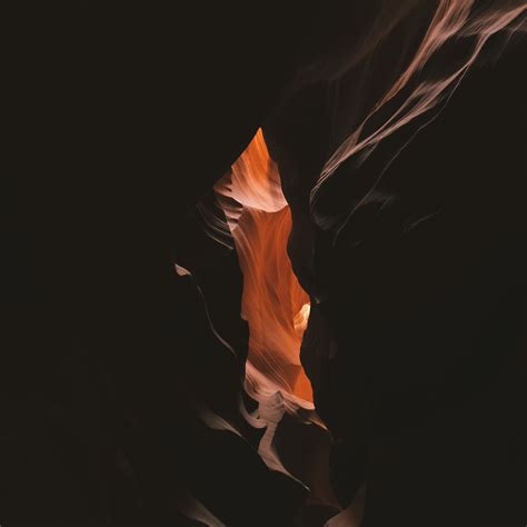 Download Wallpaper 2780x2780 Cave Dark Gorge Canyon