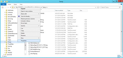 Step 4 Assigning Permissions Windows Temp Folder