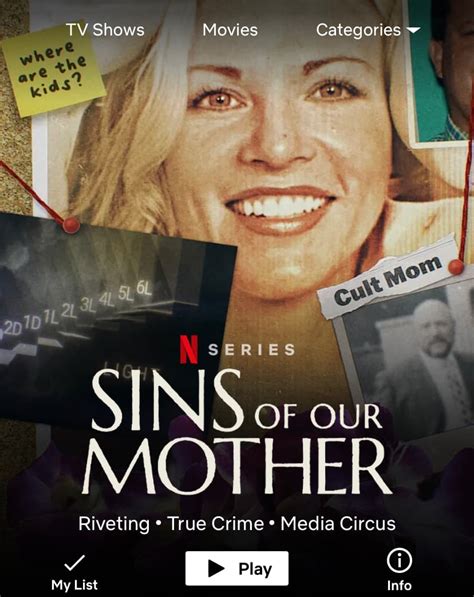 New Netflix Documentary On The Doomsday Mom Called Sins Of Our Mother