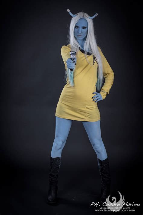 Miss Hatred Andorian Star Trek Andorian Cosplay Star Trek Flickr