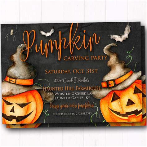 How To Invite Friends To A Halloween Party Ann S Blog