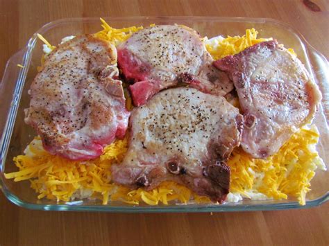 My pork chop hashbrown casserole is hearty, and an easy dinner. Hash Brown Pork Chop Casserole - The Country Cook
