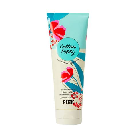 Victorias Secret Pink Cotton Poppy Crema Locion 236 Ml