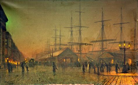 Salthouse Dock Liverpool By John Atkinson Grimshaw Art Renewal
