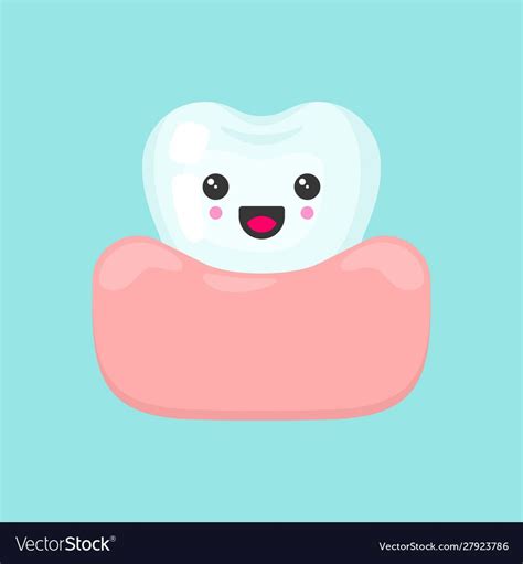 Dental Branding Teeth Images Tooth Cartoon Happy Emotions Cute