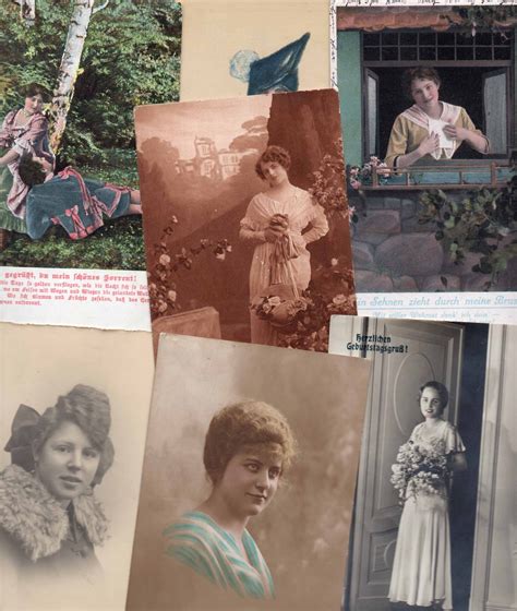Naisia Upeita Vanhoja Postikortteja Luvun Alusta Huuto Net