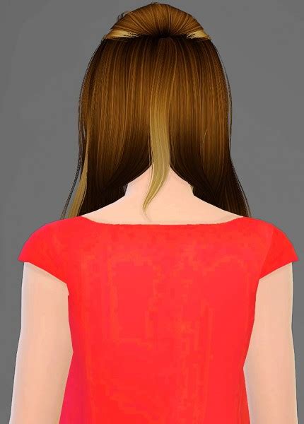 Sims 4 Hairs Artemis Sims Alesso`s Aurora Hairstyle Retextured