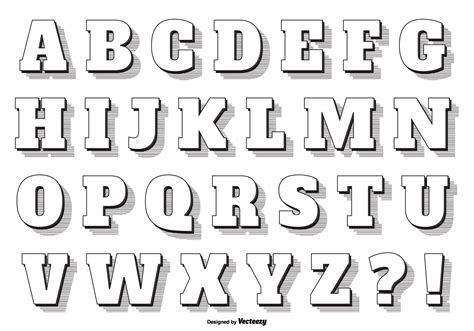 Alphabet Letters Vector Art Icons And Graphics For Free Download