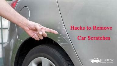 The first step to dealing with the car scratch is knowing the different types of scratches and then working on how to remove it. Hacks to Remove Car Scratches