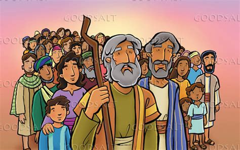 Moses Leads The People Goodsalt