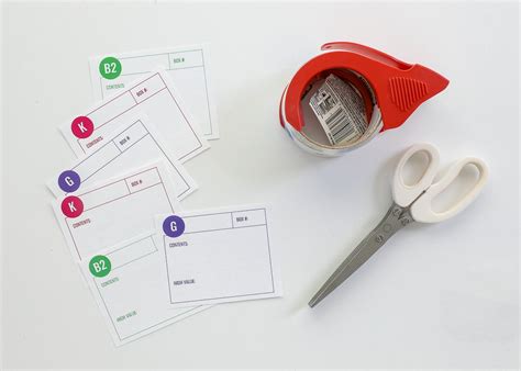 Printable Moving Box Labels And Inventories The Homes I Have Made