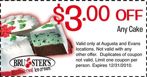 Do you have to pay in cash at perfect health? Bruster's Real Ice Cream of Augusta and Evans, GA: Some ...