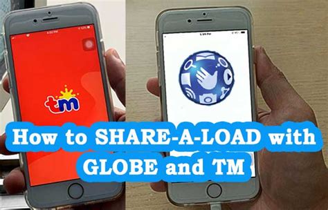 How To Share A Load In Globe And Tm In 3 Easy Ways