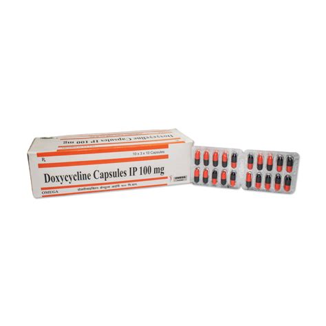 Doxycycline Capsules Ip 100mg Generics Wow
