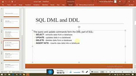 What Is The Difference Between Ddl Data Definition Language Dml Data