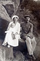 Grand Duchess Olga Alexandrovna Romanova-Kulikovskaya with her husband ...