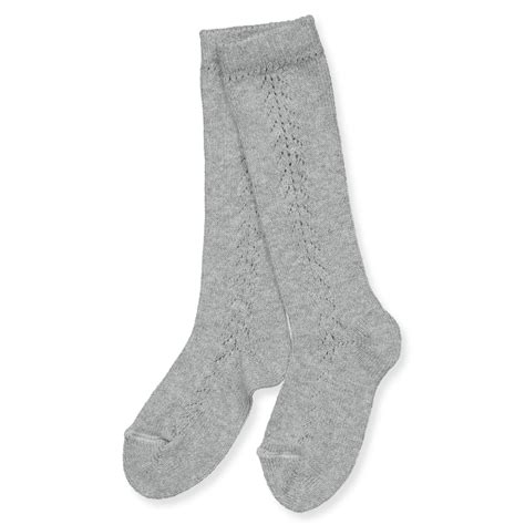 Cóndor Grey Knee Socks Aluminio Grey