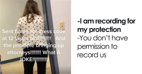Mom Confronts Principal For Sending Her 12 Year Old Daughter Home Due