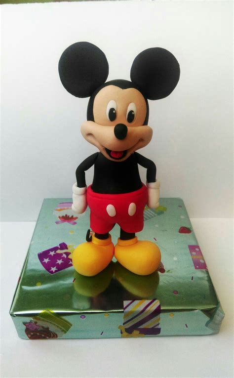 Sugar Paste Mickey Mouse Mickey Mouse Mickey Mouse