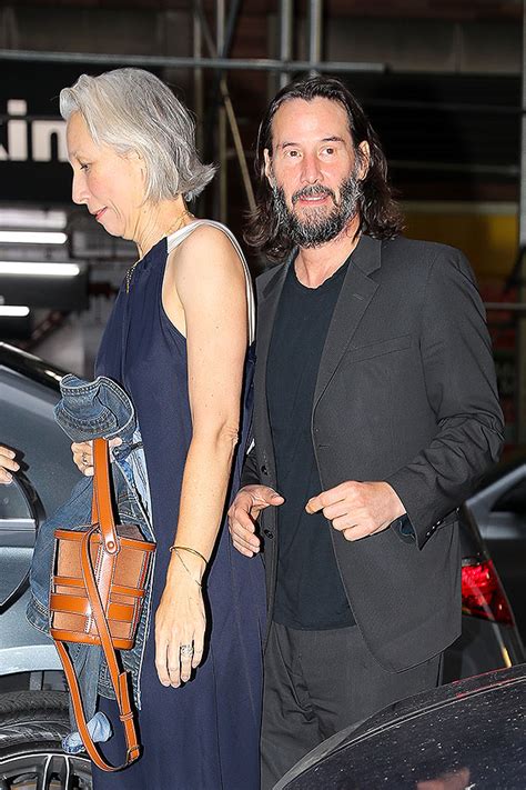 Keanu Reeves And Alexandra Grant Hold Hands On Broadway Date Night Hollywood Life