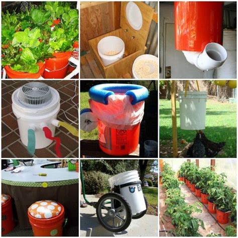 Brilliant Ways To Use Five Gallon Buckets On The Homestead Bucket Crafts Diy Bucket Bucket
