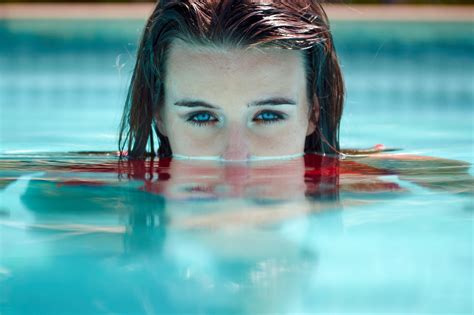 Wallpaper Sports Women Model Swimming Pool Swimmer Leisure