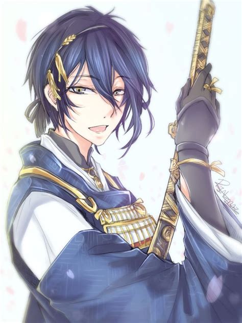 Fanart Mikazuki Munechika By Rintaraz Touken Ranbu Touken Ranbu