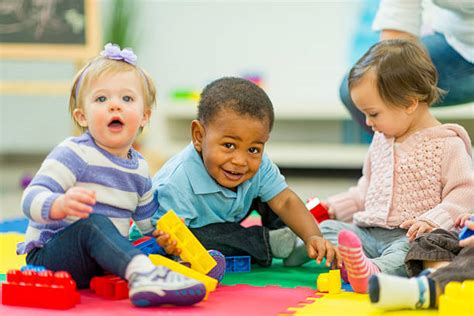 Diverse Group Of Babies Playing Church In Greater Philadelphia