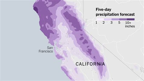 Californias Weather Forecast A Day By Day Look The New York Times