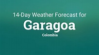 Garagoa, Colombia 14 day weather forecast