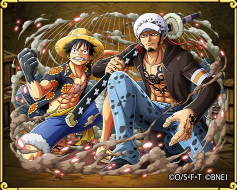 Luffy And Law Those Who Destroy The Facade Of Peace One Piece Treasure Cruise Ultimate