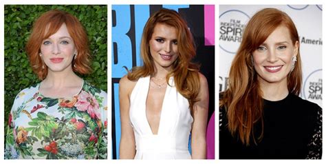 Actresses With Red Hair Celebrity Redheads Fashion Gone Rogue