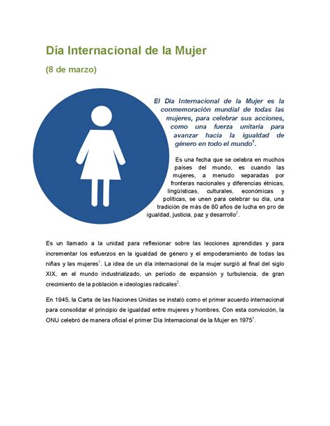 8 de marzo dia internacional de la mujer. Día Internacional de la Mujer - Sistema de Atención ...