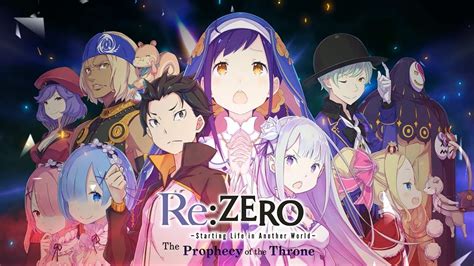 Rezero For Ps4 Switch And Pc Gets New Tv Commercial