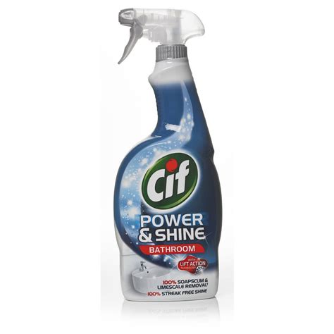 Cif Power And Shine Bathroom Spray 700ml Bathroom Spray Natural