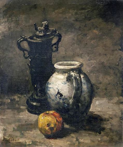 Still Life With Jug — Augustine Théodule Ribot