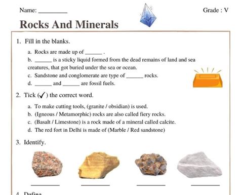 Explore The Wonders Of Earth Science With These Class 5 Rocks And