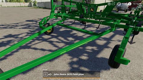 Fs19 John Deere 2410 3 Section Plow V10 Fs 19 Implements And Tools Mod