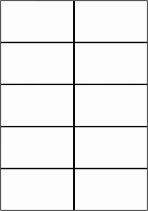 Printable Note Card Template